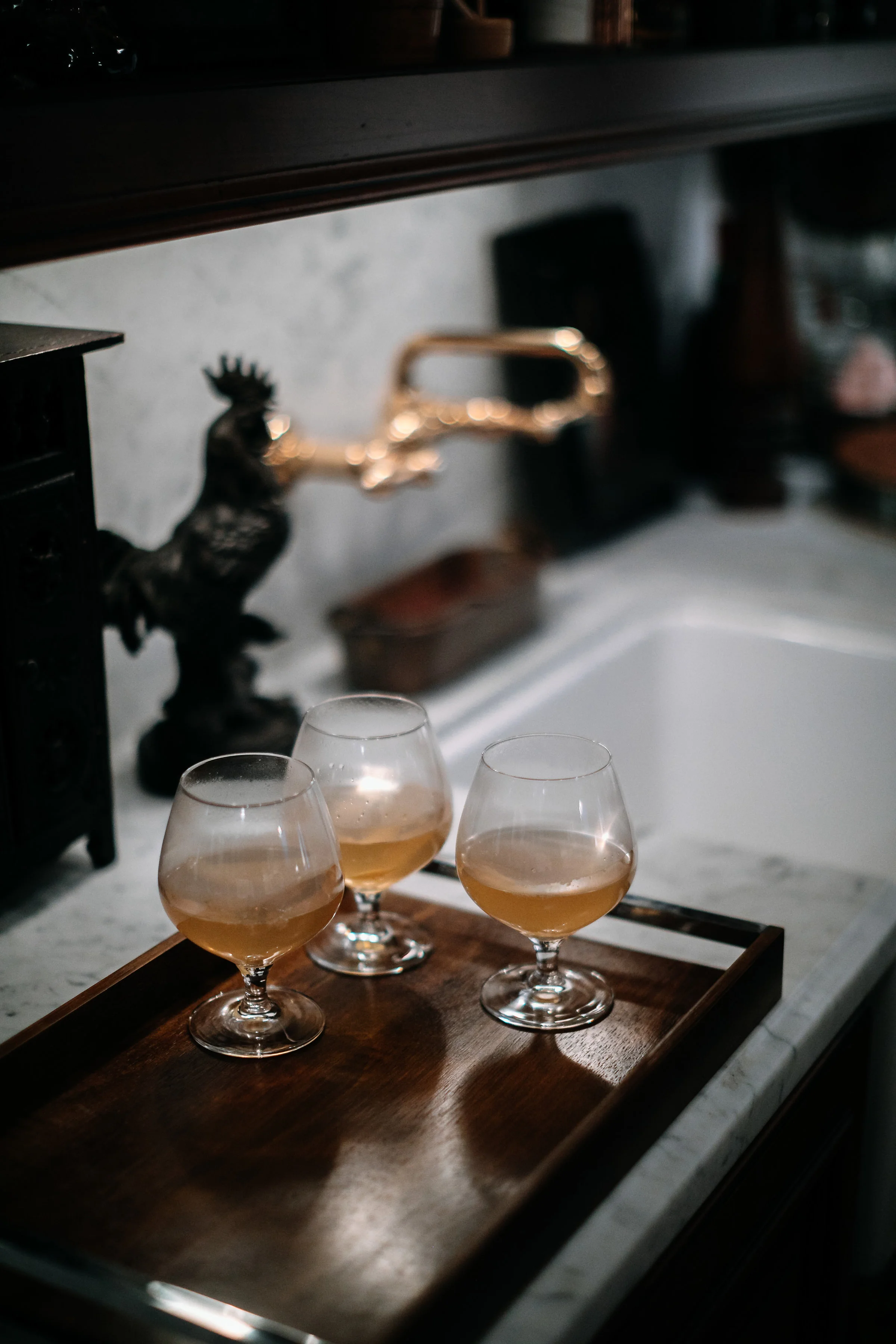 Jasmine "Blueberry Tea"Cocktail
