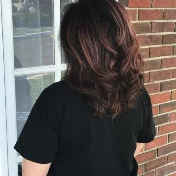 Brunette Rose Gold