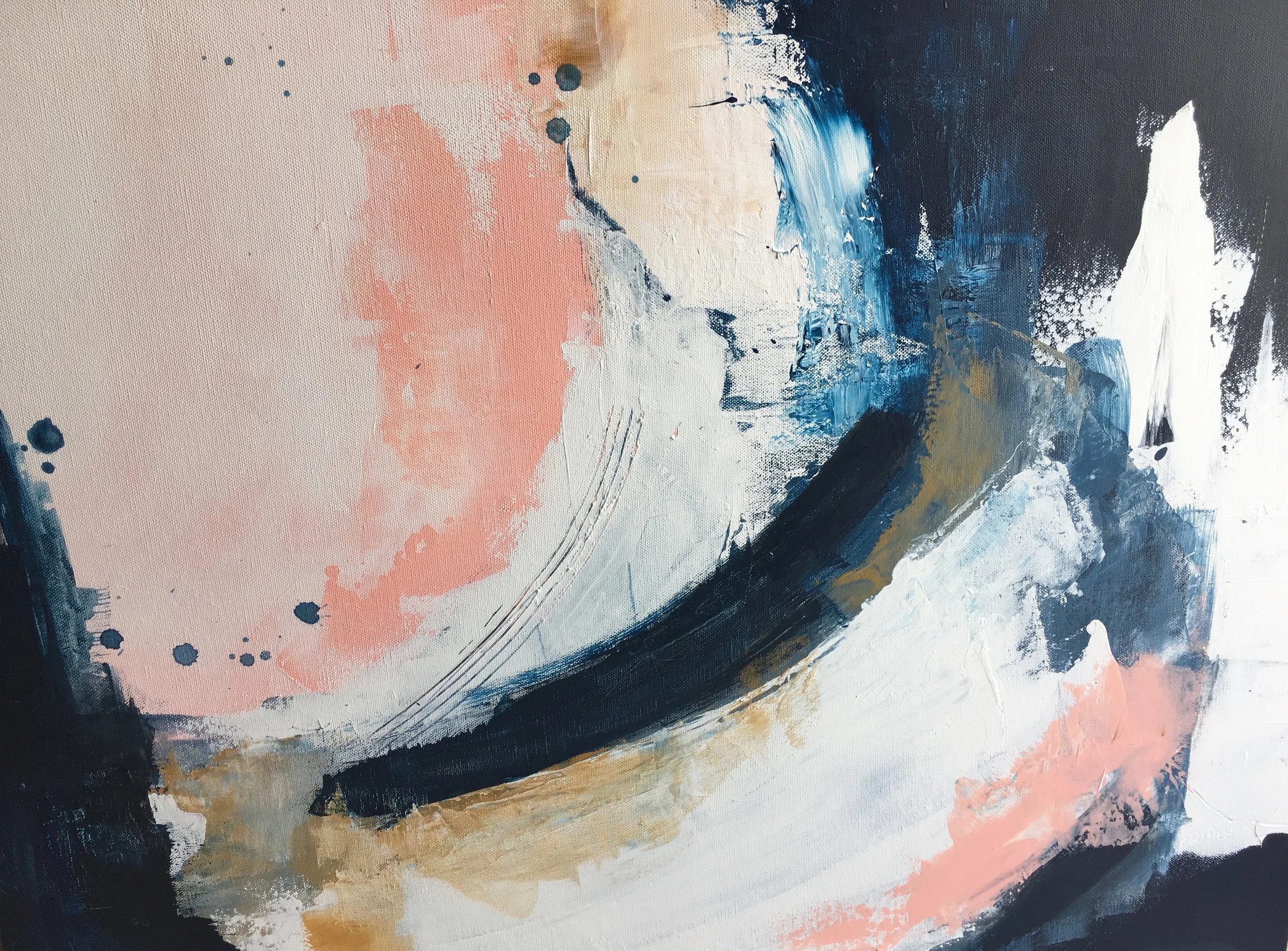 NAVY SERIES NO. 1 - 24" X 36"