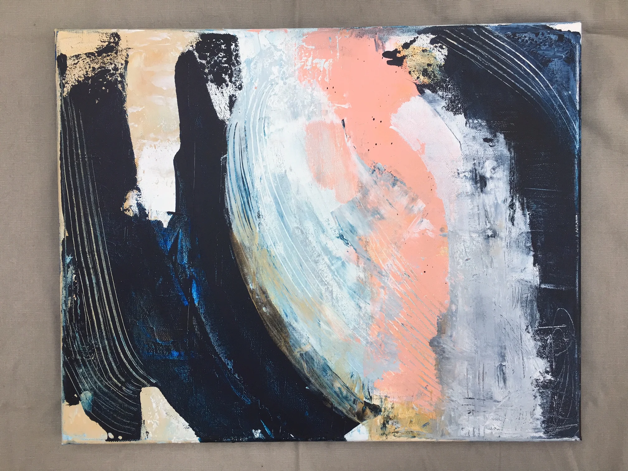 NAVY SERIES NO. 3  - 16" x 20" 