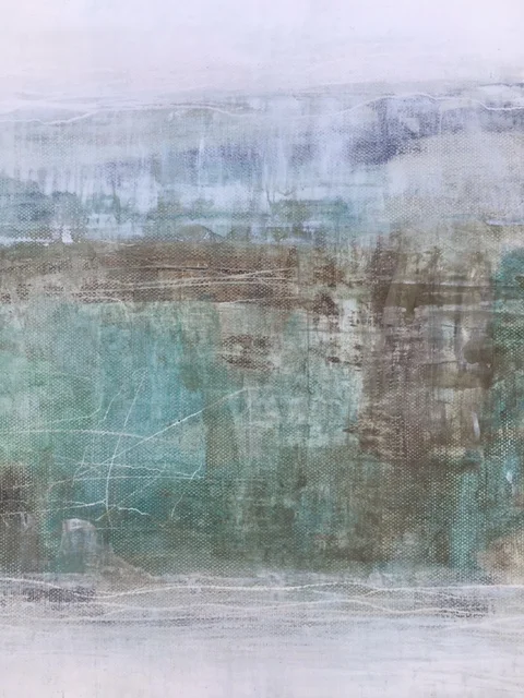 GREEN DAWN I - 16" X 20"