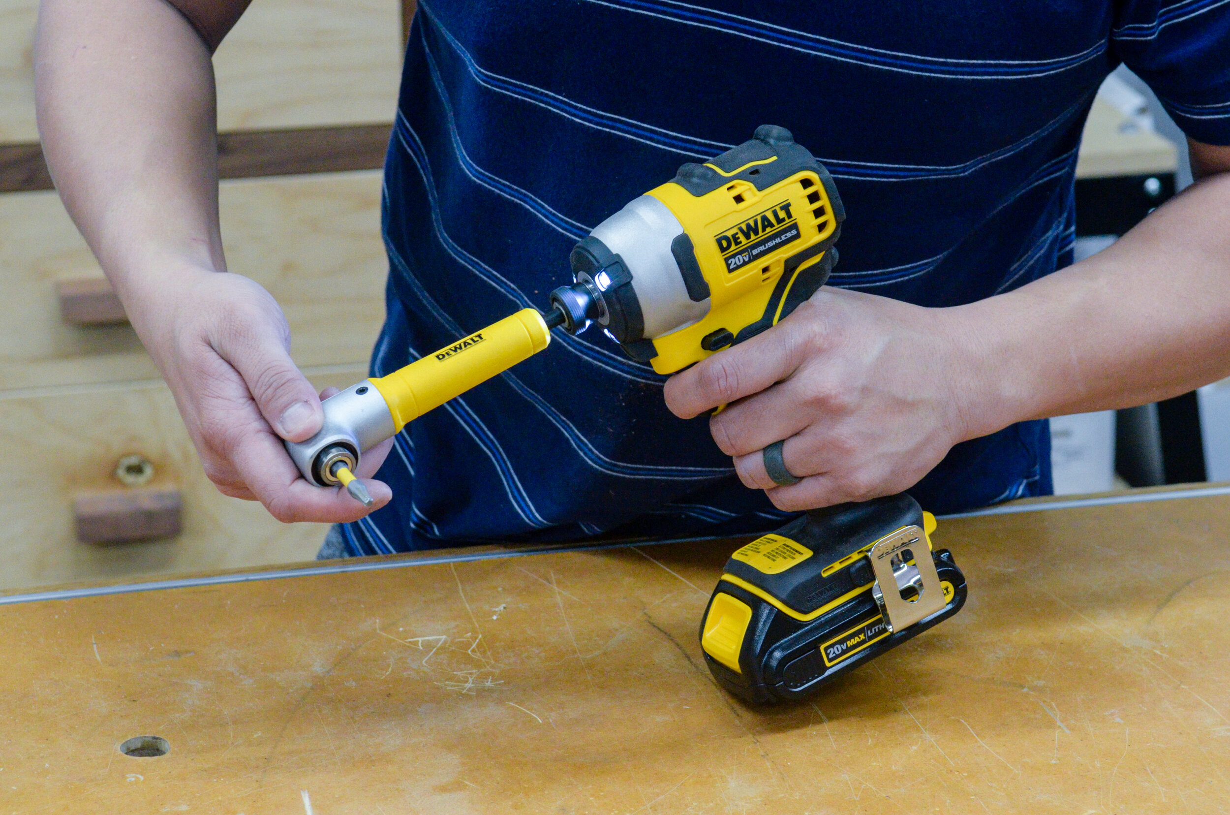 4V Max* Cordless Screwdriver, Right Angle Attachment