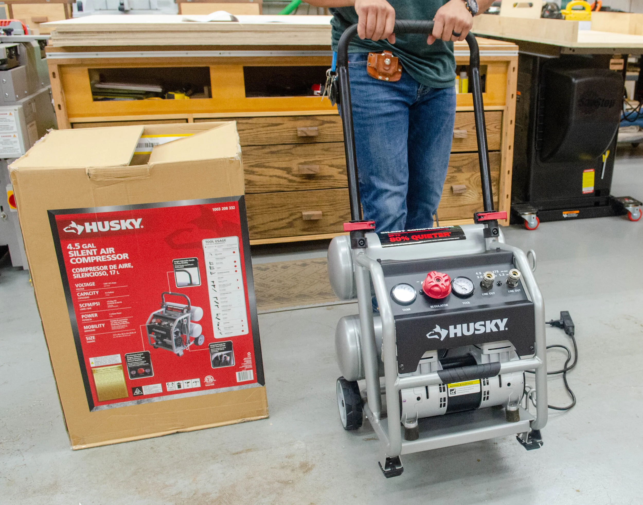 Taking the Noise Out of Small Shop Air Compressors