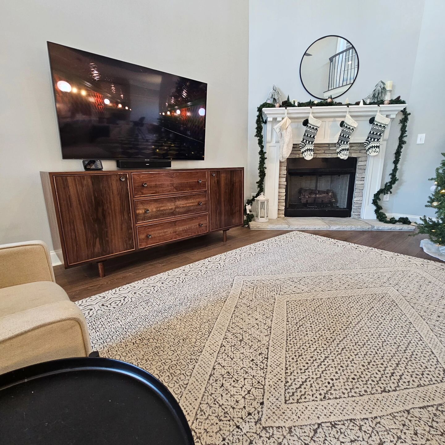 I just completed a Walnut Mid-Century Modern Sideboard for my wife and posted a YouTube video&nbsp;#sponsored&nbsp;by&nbsp;@minwaxusa.&nbsp;Link to the full build video is on my profile page.&nbsp;The sideboard features three long, soft-close drawers