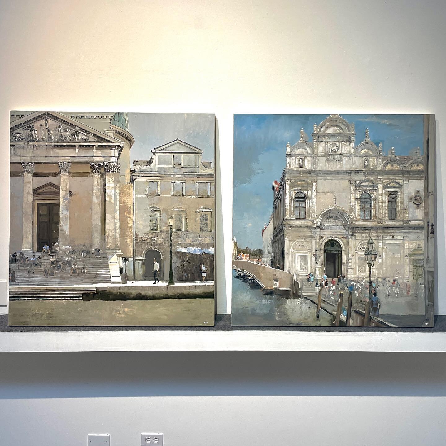 New arrivals by @patrickpietropoli for our upcoming Group Exhibition.
The opening reception for the Annual Group Exhibition will be May 13th 4 - 7 PM!

#painitng #veniceitaly #frenchartist #impressionism #realism