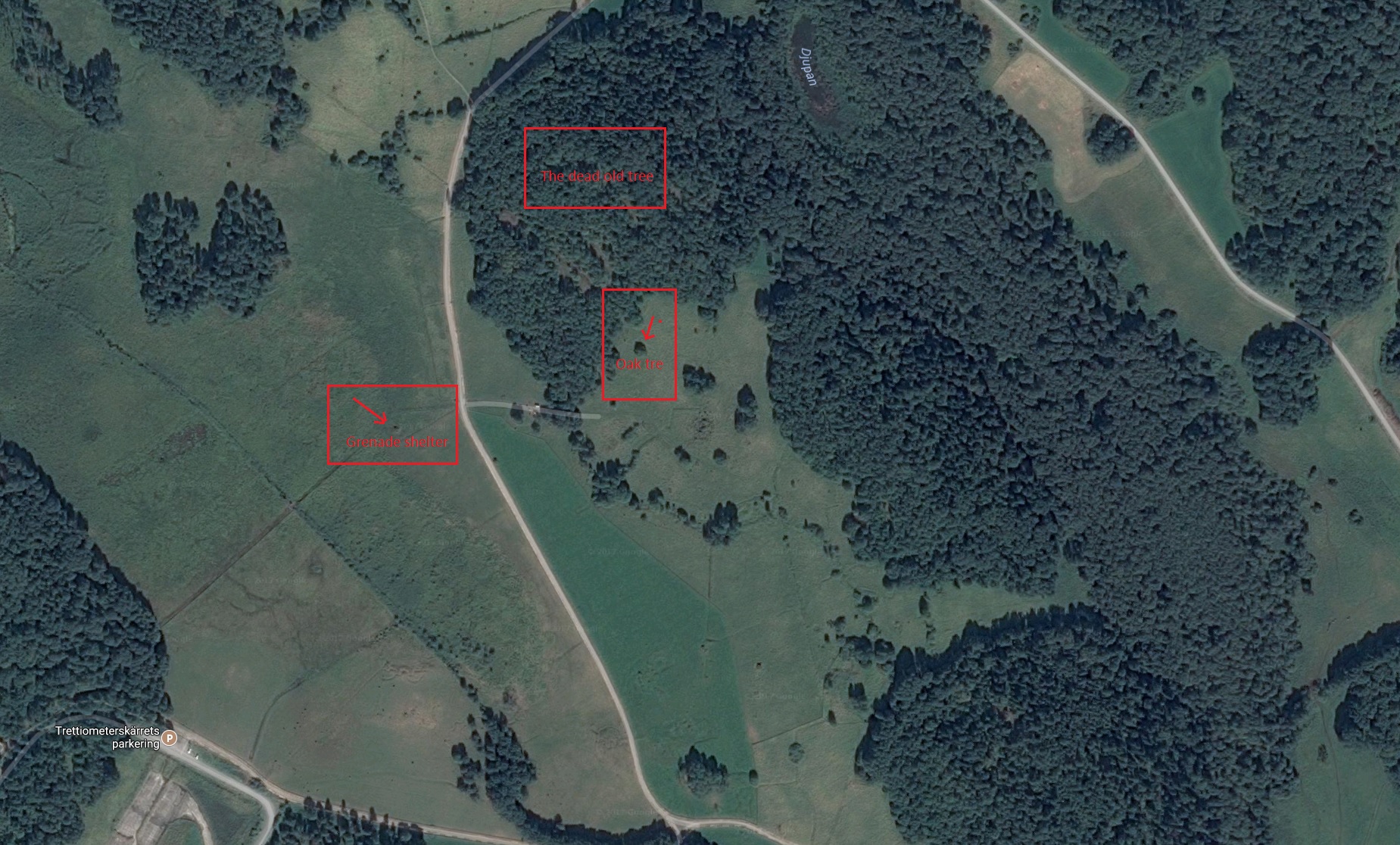 Locations where i took the pictures above