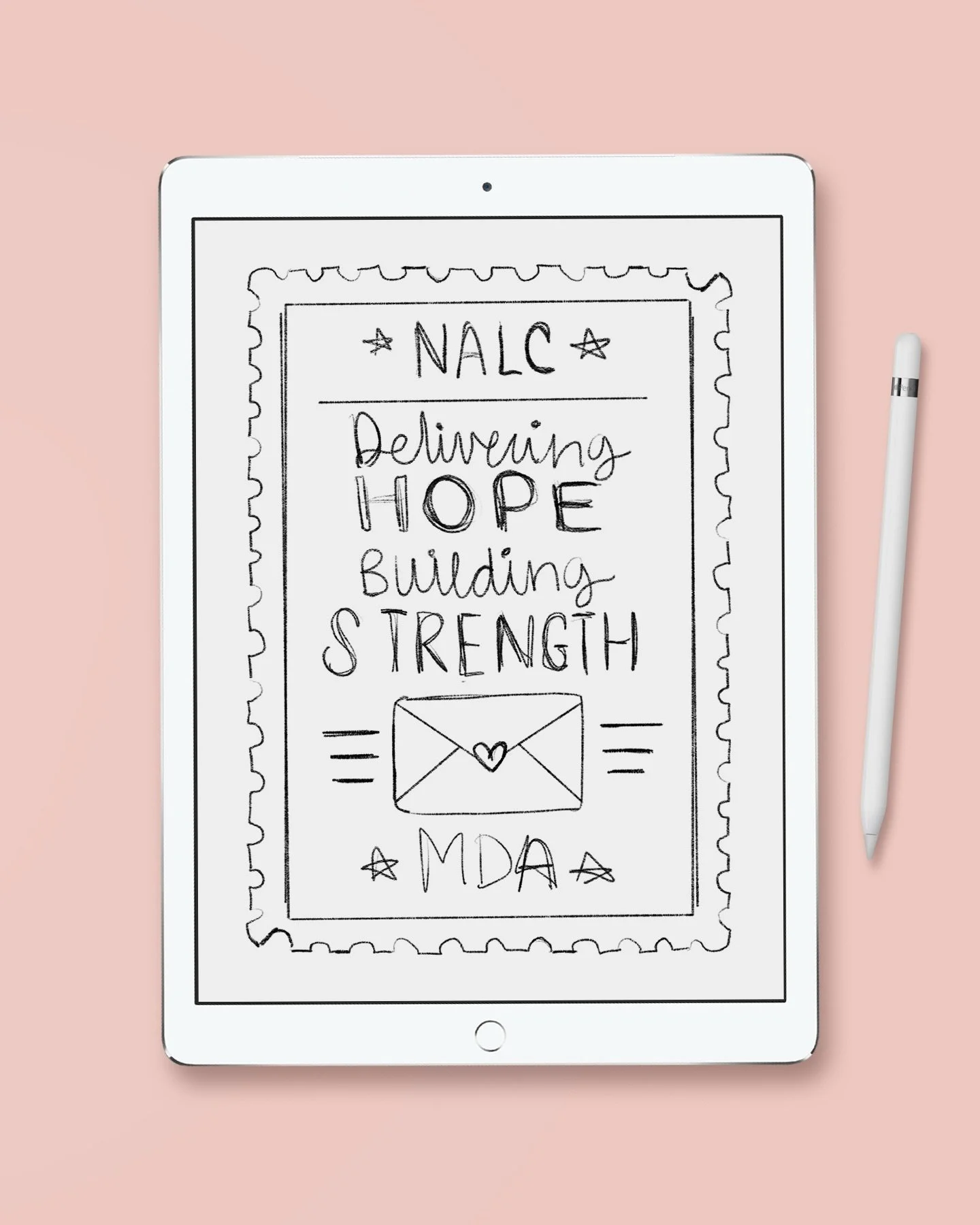 A little peek behind the design process! ✏️✨ Here&rsquo;s a concept sketch I sent to my client to start bringing the idea to life. Swipe to see the approved final design, then swipe again to see another concept I explored along the way!

I usually pr