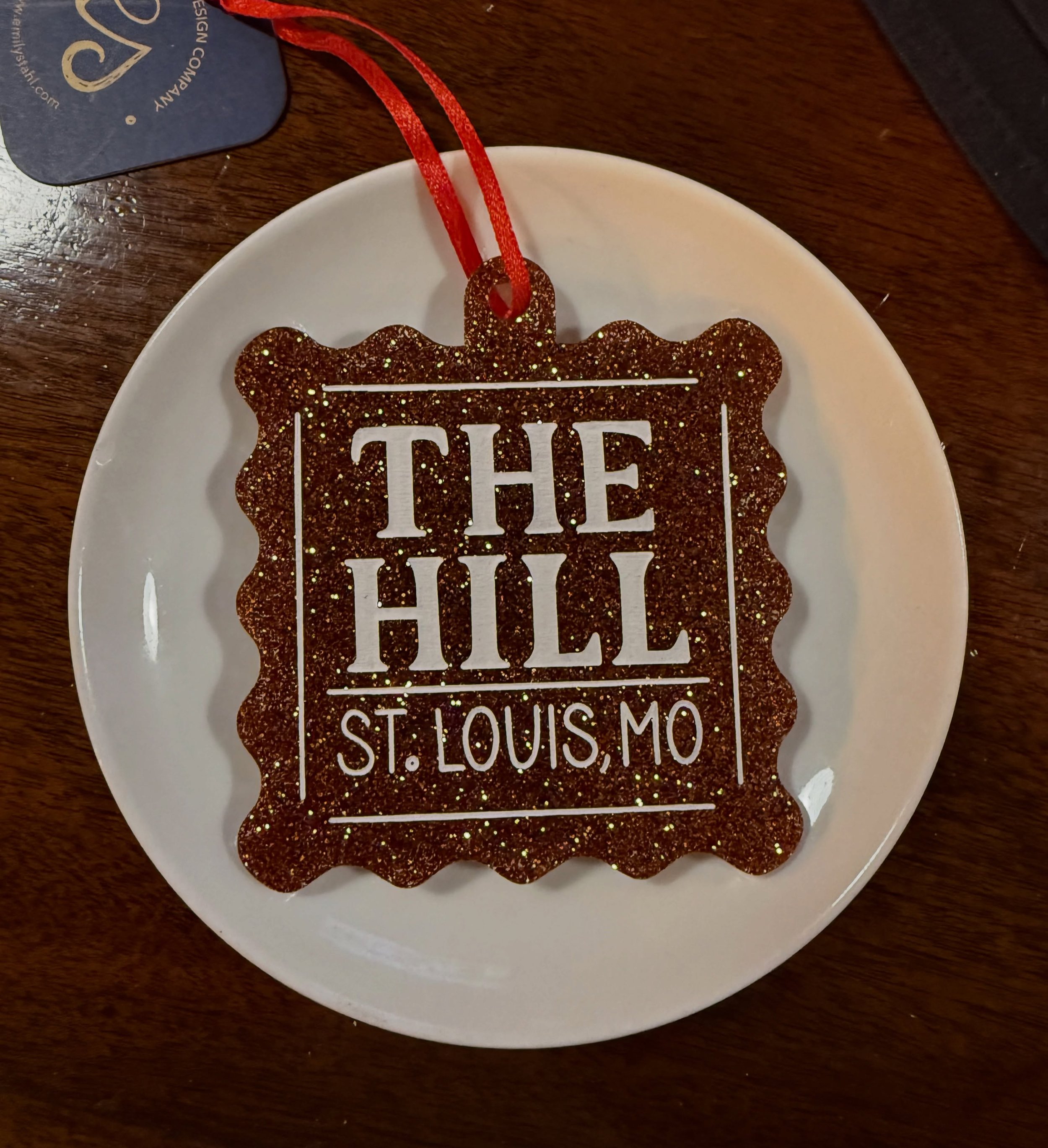 Should I bring back the toasted ravioli ornaments, the ravioli ornaments, or both?! 

 @roamingdruggist made my vision a reality last year! 🇮🇹 I think they should be year-round. What about you?! 

#emilystahldesignco #thehill #thehillstl #thehillst