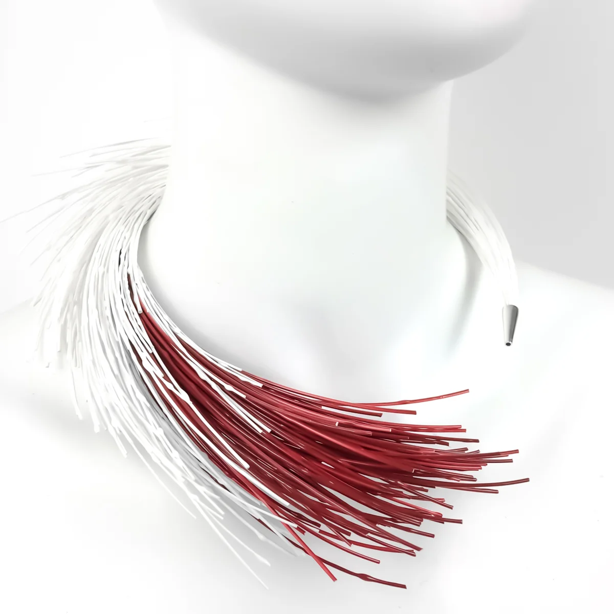 IO collar, io gozen, natalie abrams, Abrams Wearable, couture jewelry, statement jewelry
