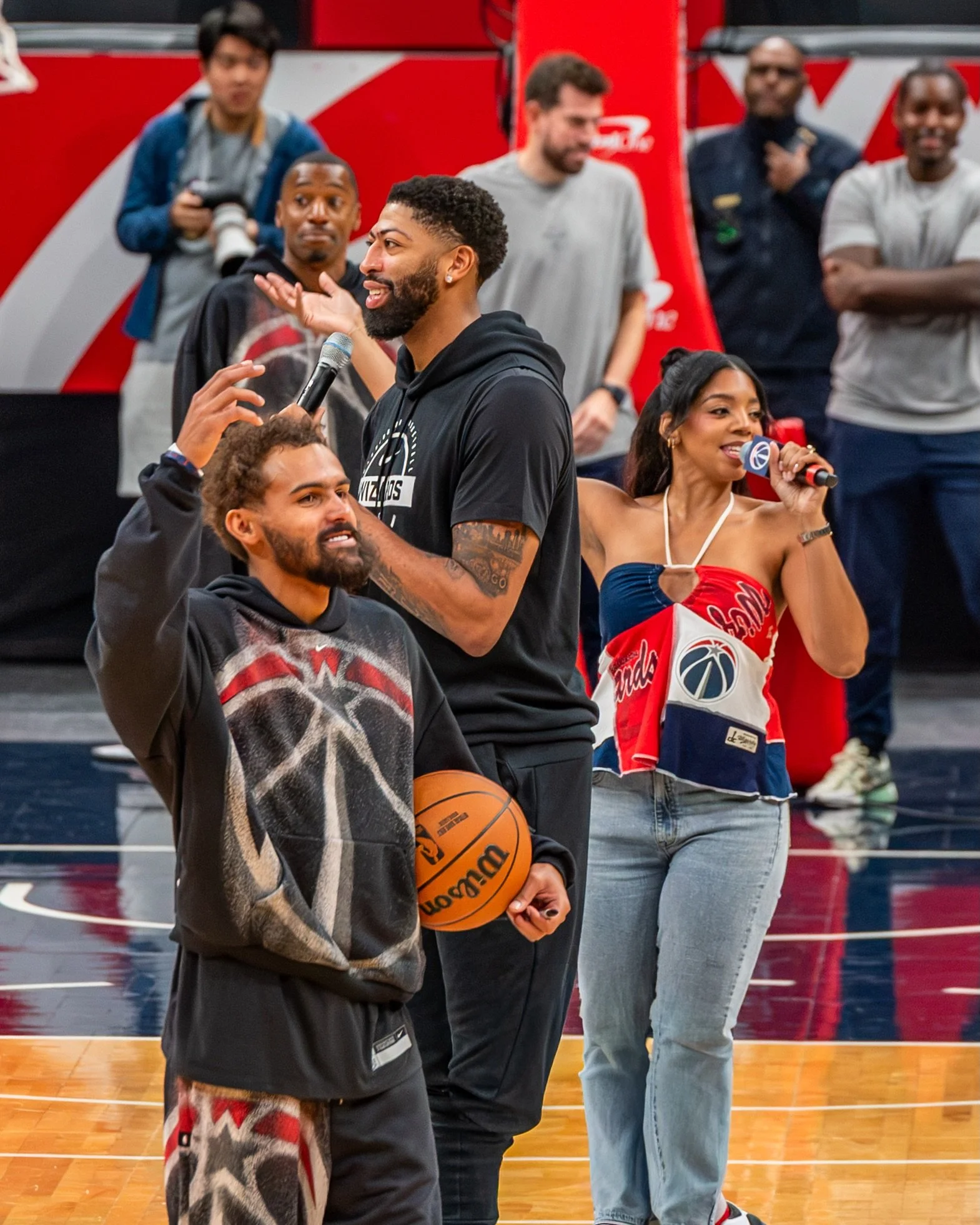 @washwizards Open Practice from the stands 🏀🪄 | #FortheDistrict🧙&zwj;♂️

@traeyoung @aj.dybantsa @antdavis23 @treshaunmann @deandreayton @noigbub