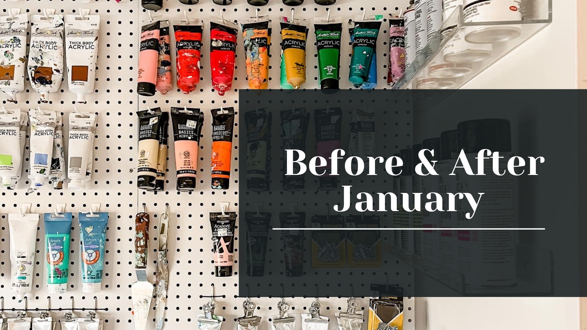 Before and Afters from January