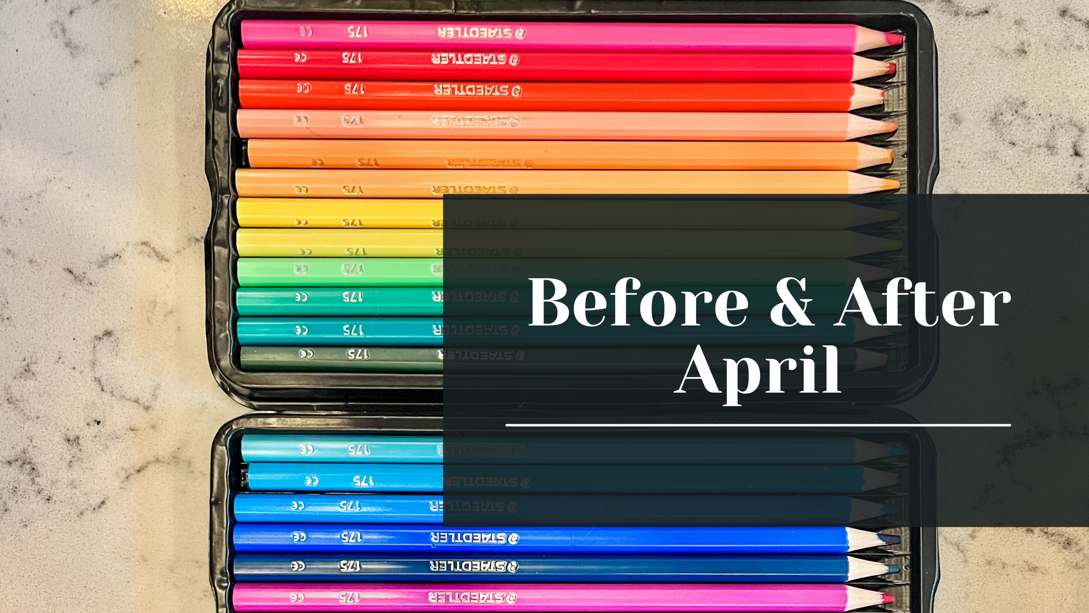 Before and Afters from April