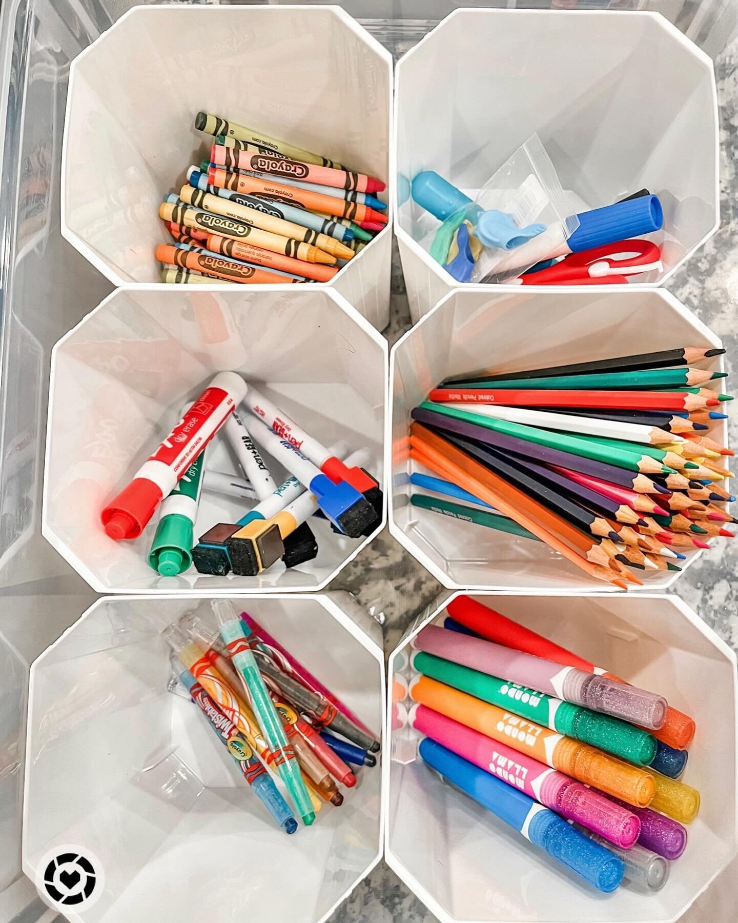 My new favorite way to store art supplies! The plastic cups are removable. So your kiddos can have easy access to what they need with destroying the entire art closet! 🙌🏻

Follow my shop @suddenlysimpleorganizing on the @shop.LTK app to shop this p