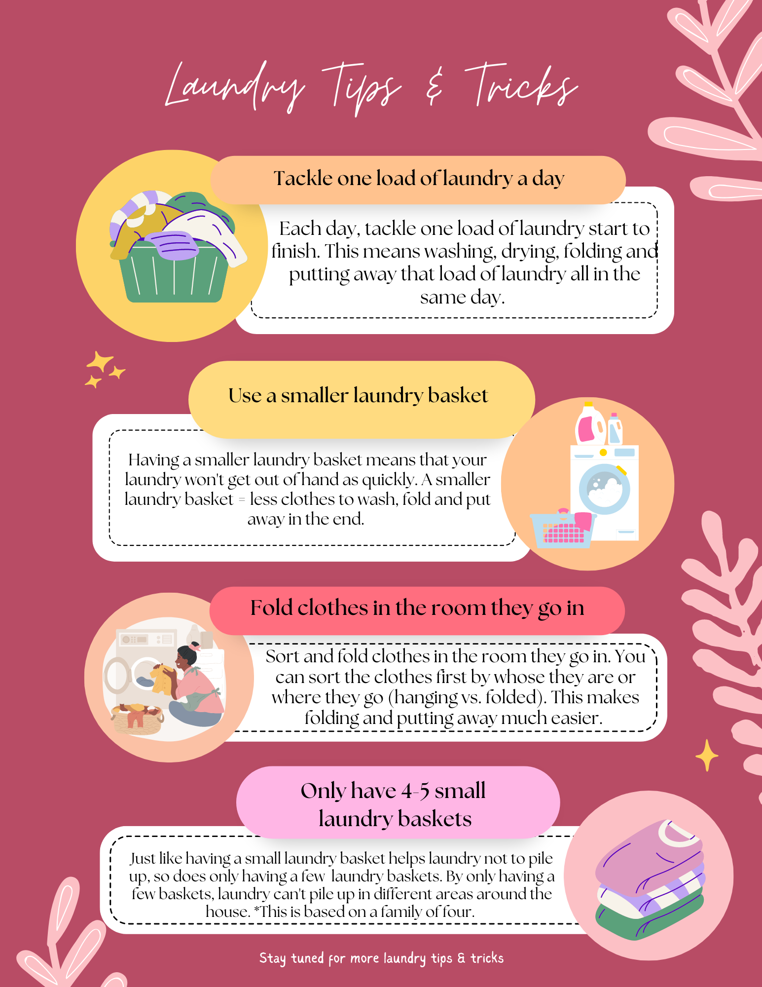 Laundry Tips and Tricks — Suddenly Simple Professional Organizing