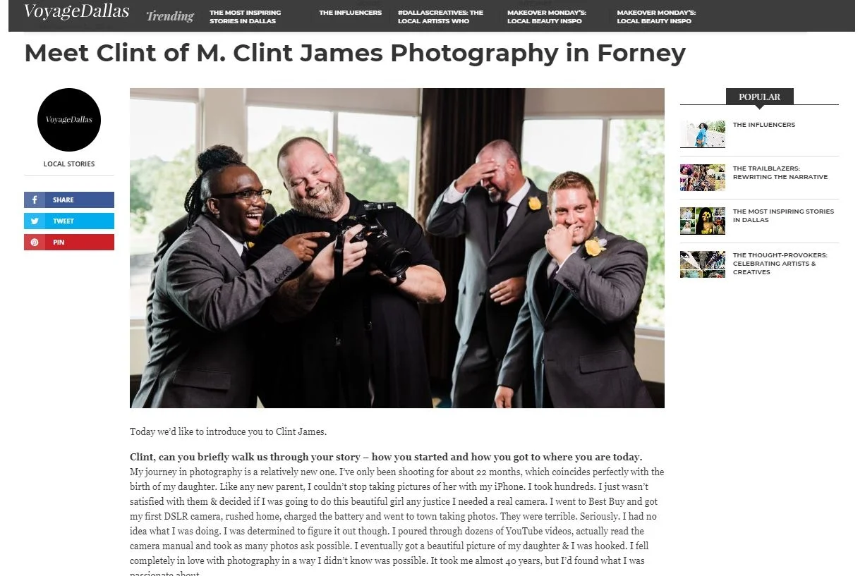 My First Magazine Interview!!!