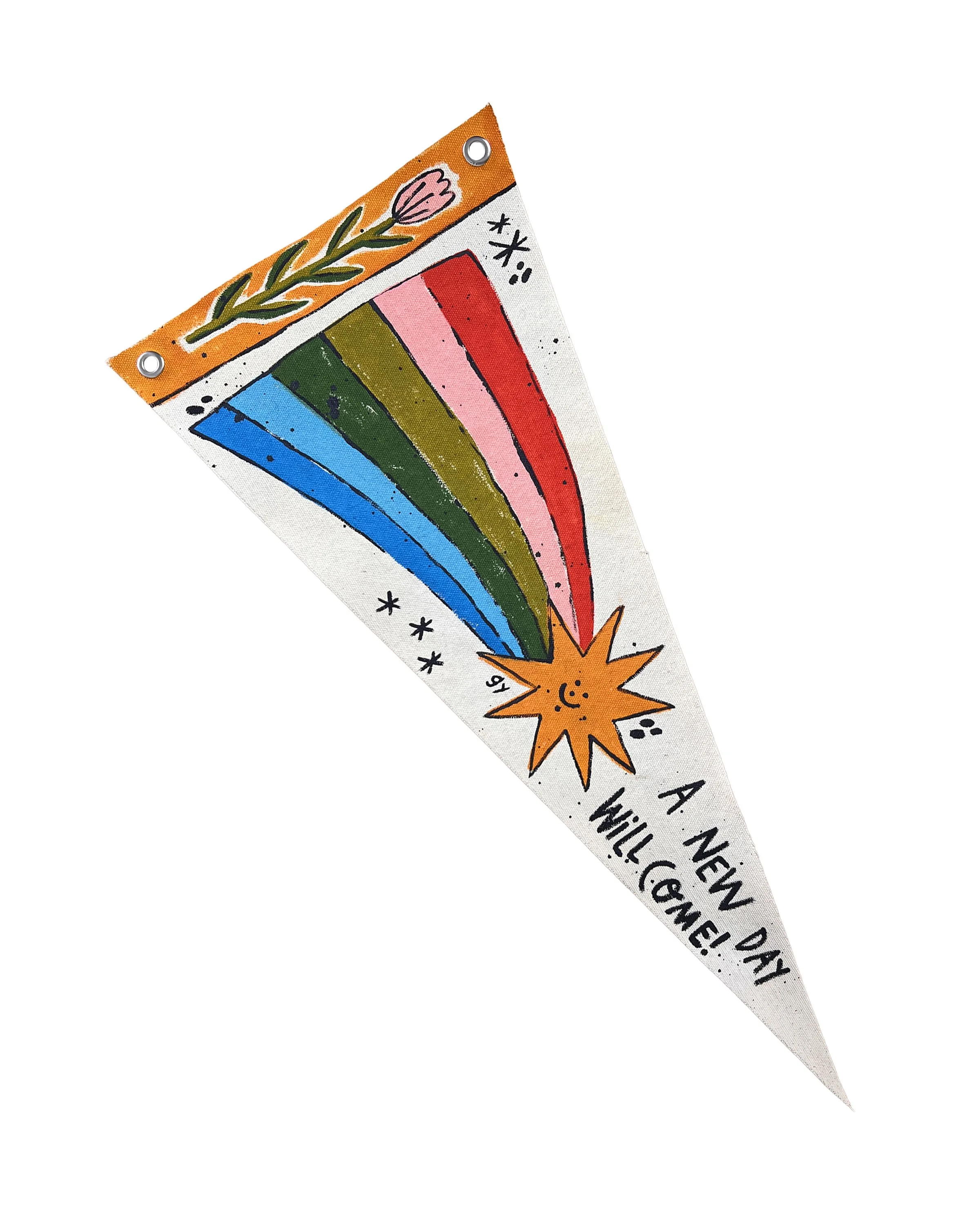 A New Day Will Come Pennant