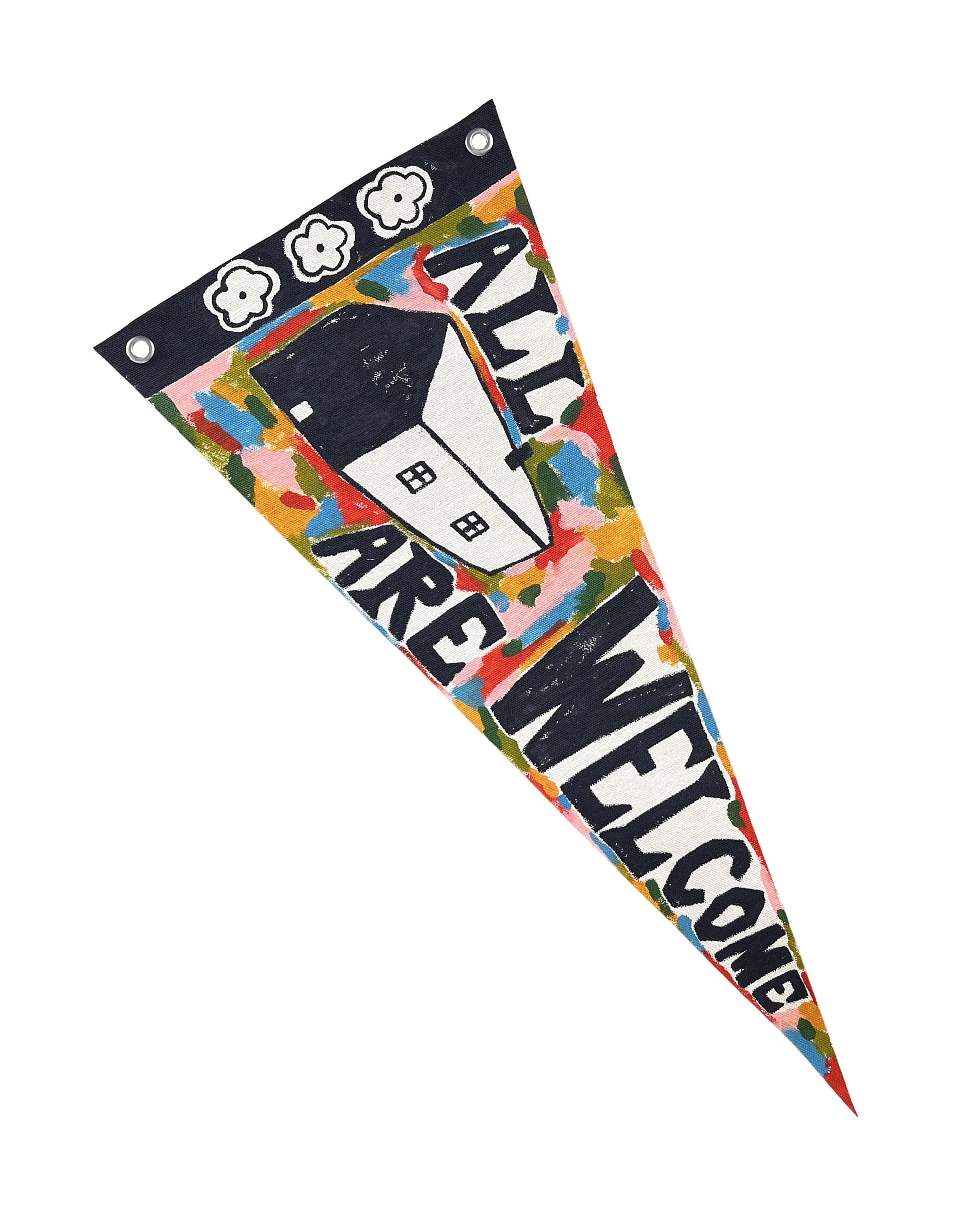 All Are Welcome House Pennant