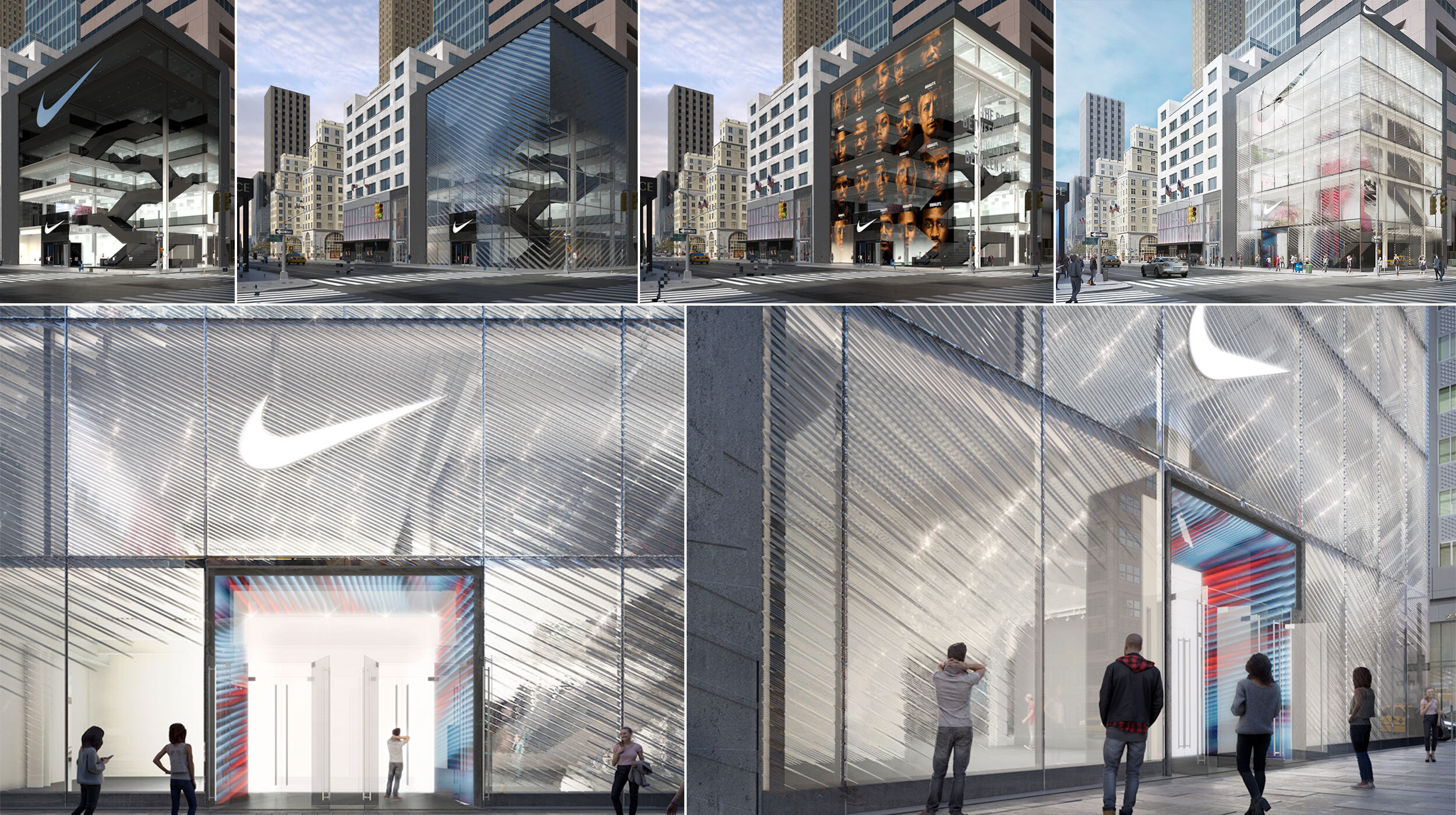 Early facade studies