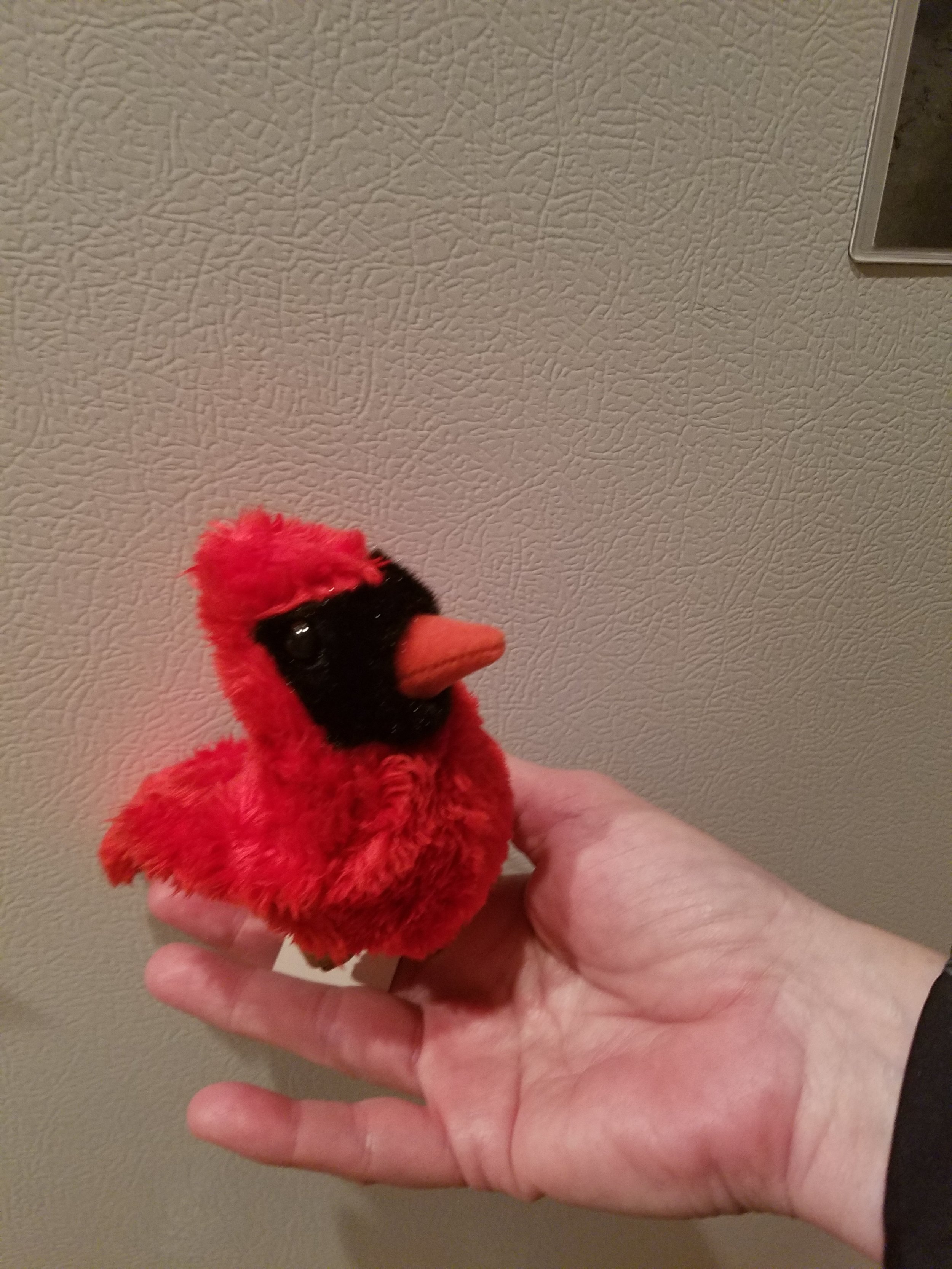 Folkmanis Mini Cardinal Finger Puppet 