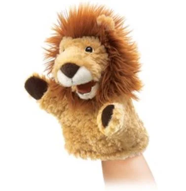 lion hand puppet.JPG