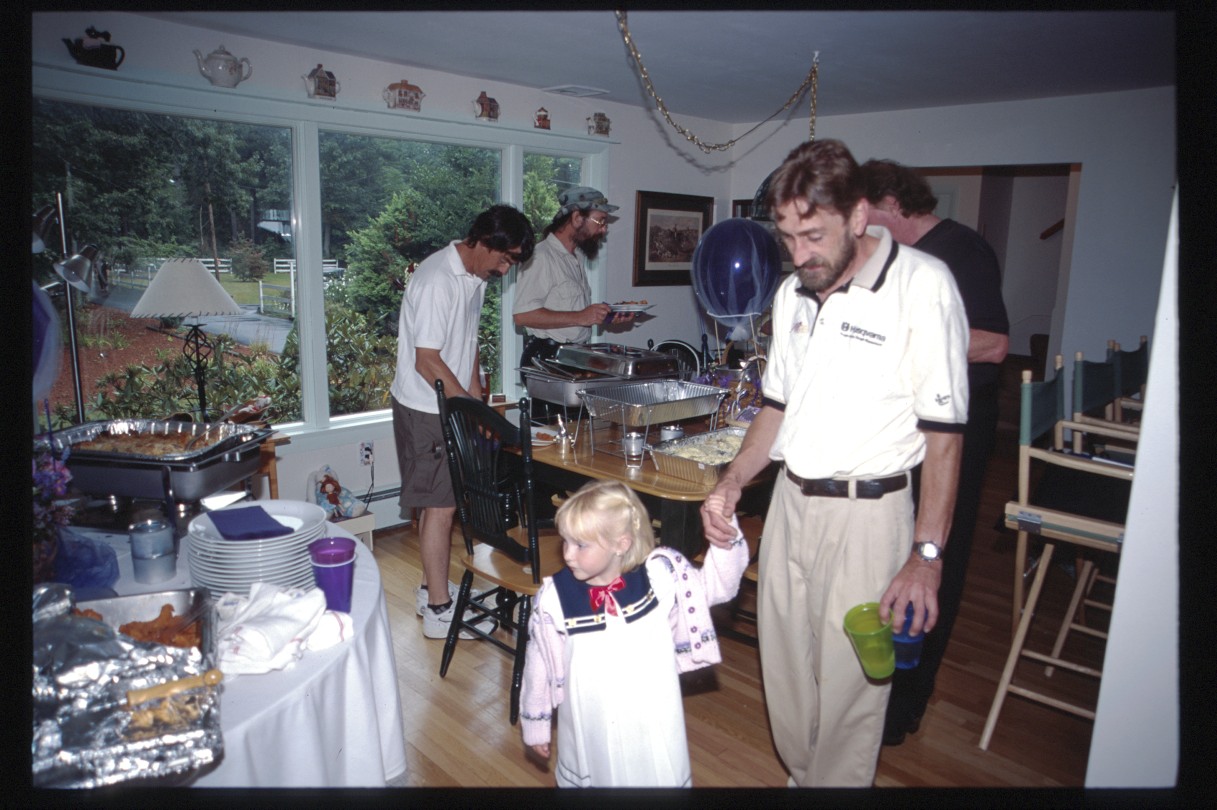 Always having parties at the house.