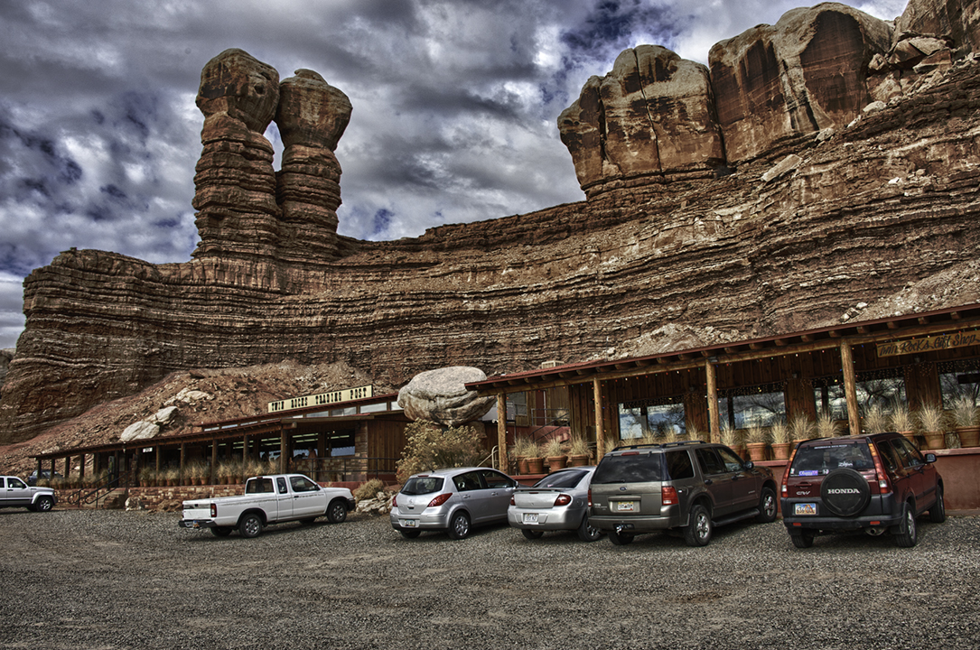 Twin Rocks Trading Post. Isn't this something?