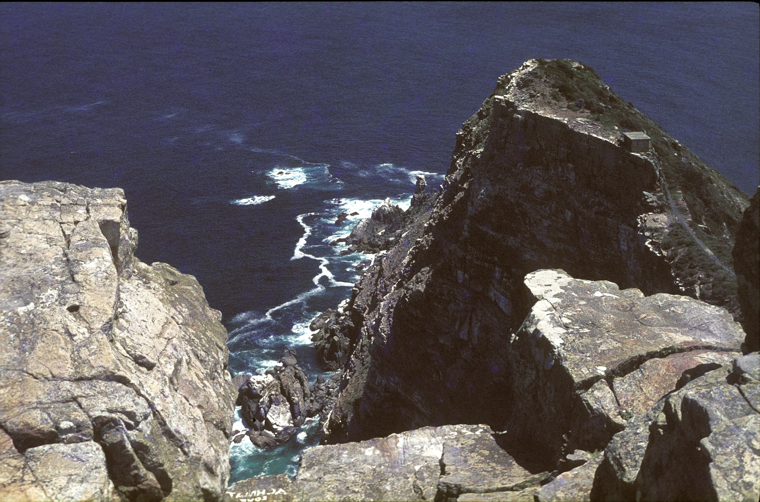 Right about here the Indian and Atlantic Oceans meet