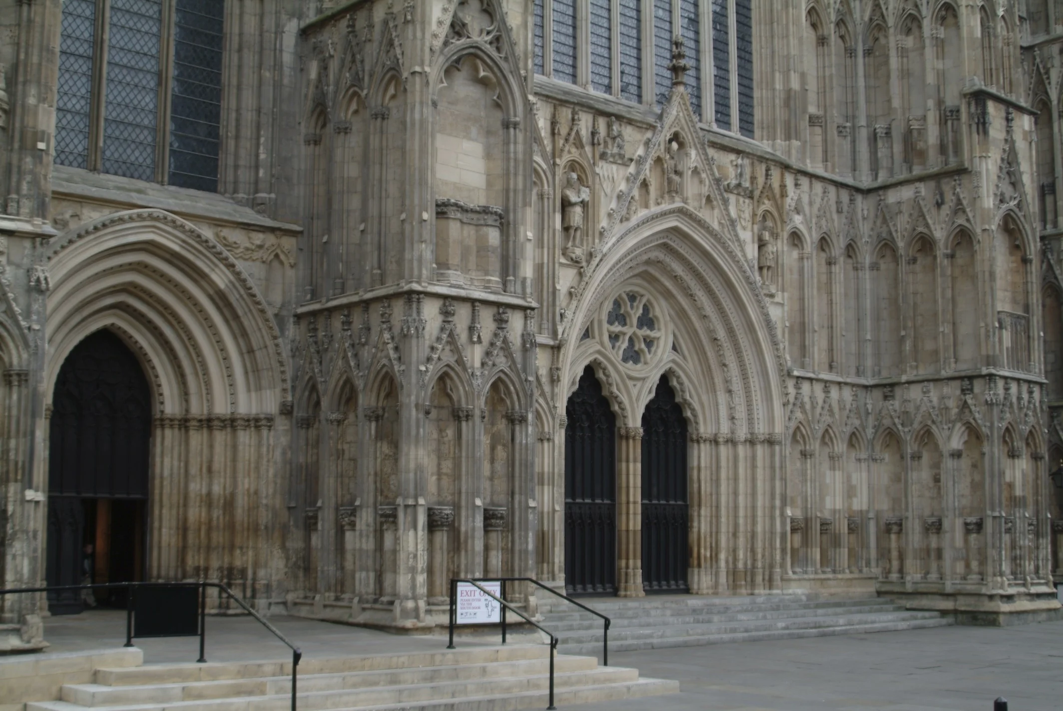 Entrance to the Minster