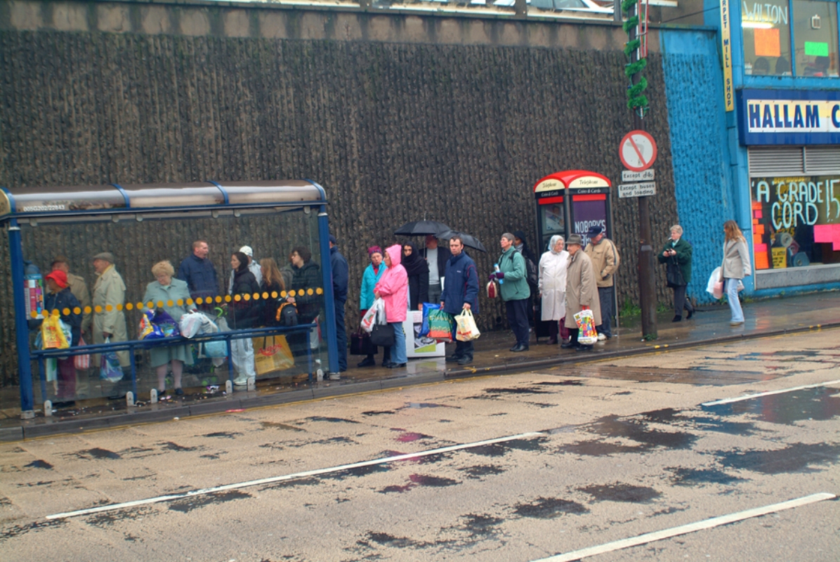 People love to queue. If they see a queue they will join no matter what the line is for.