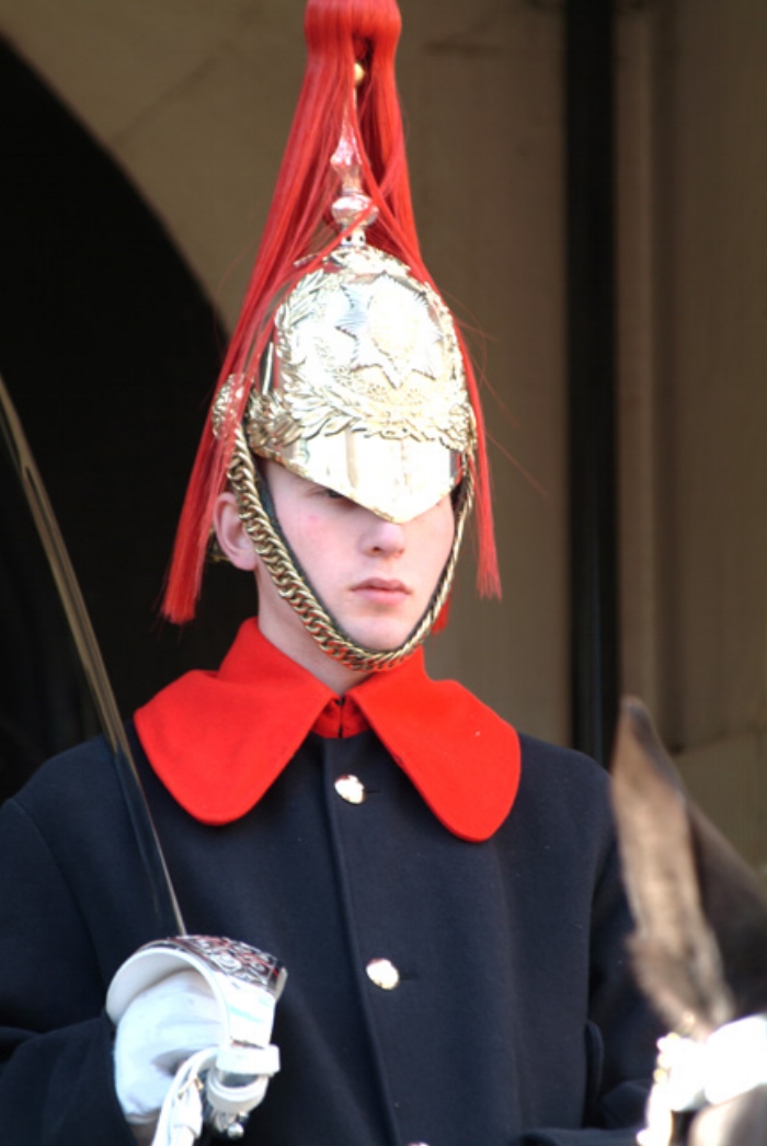 Royal Guard. Looks a bit young doesn't he?