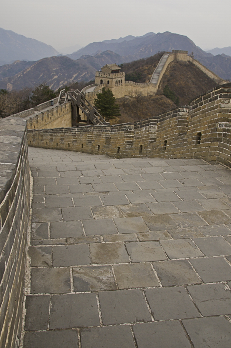  The Great Wall Definitely one of the world's wonders. Over the right side of the wall is Mongolia and of course China mainland to the left.