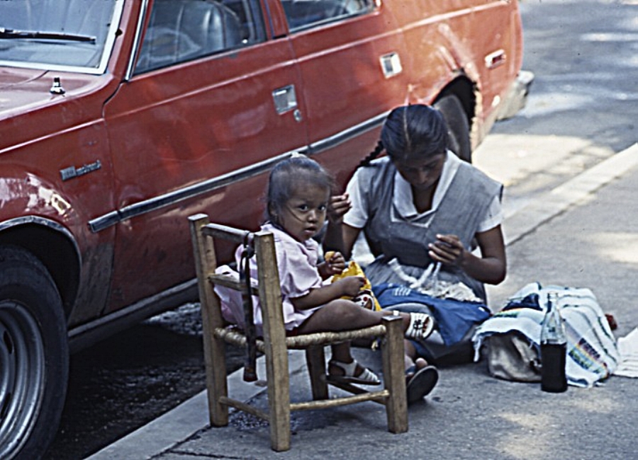 This is a typical street scene.