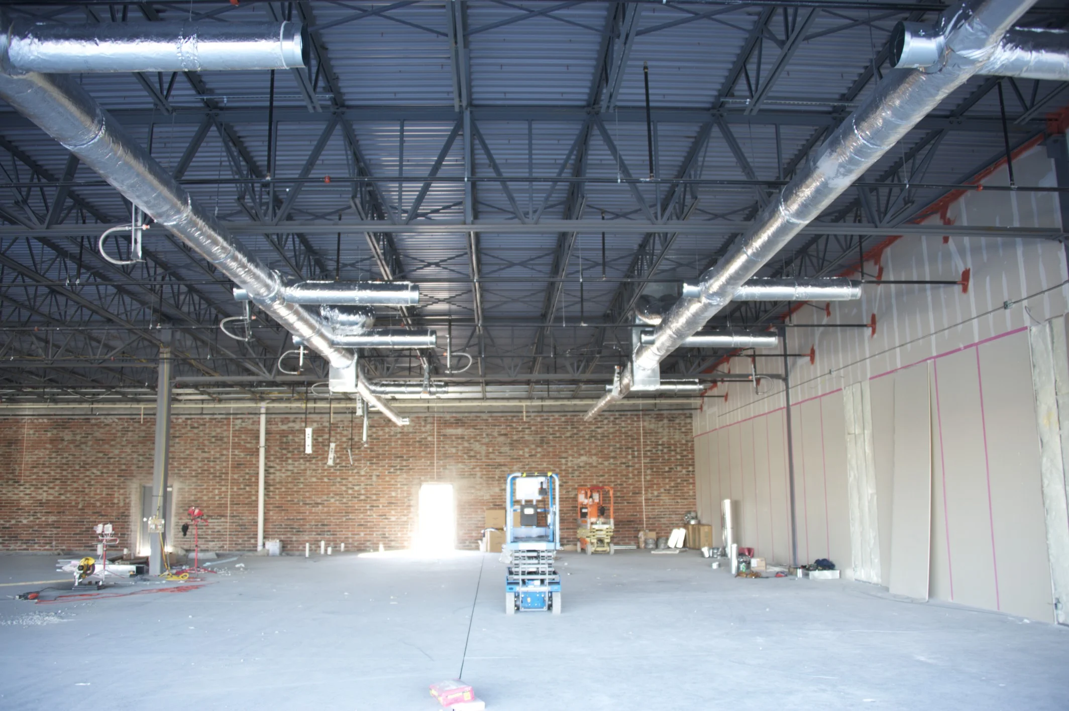 This was the build out.
