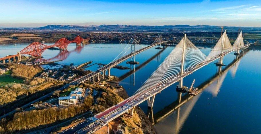 Forth Bridges- Scotland— (photo from internet)