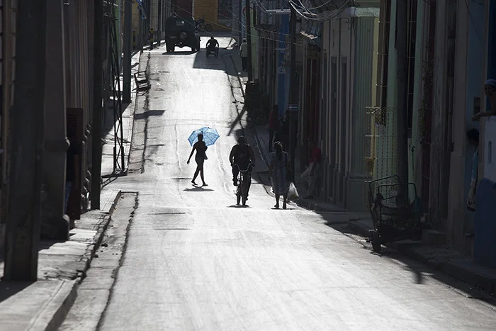 The streets of Santiago, Cuba