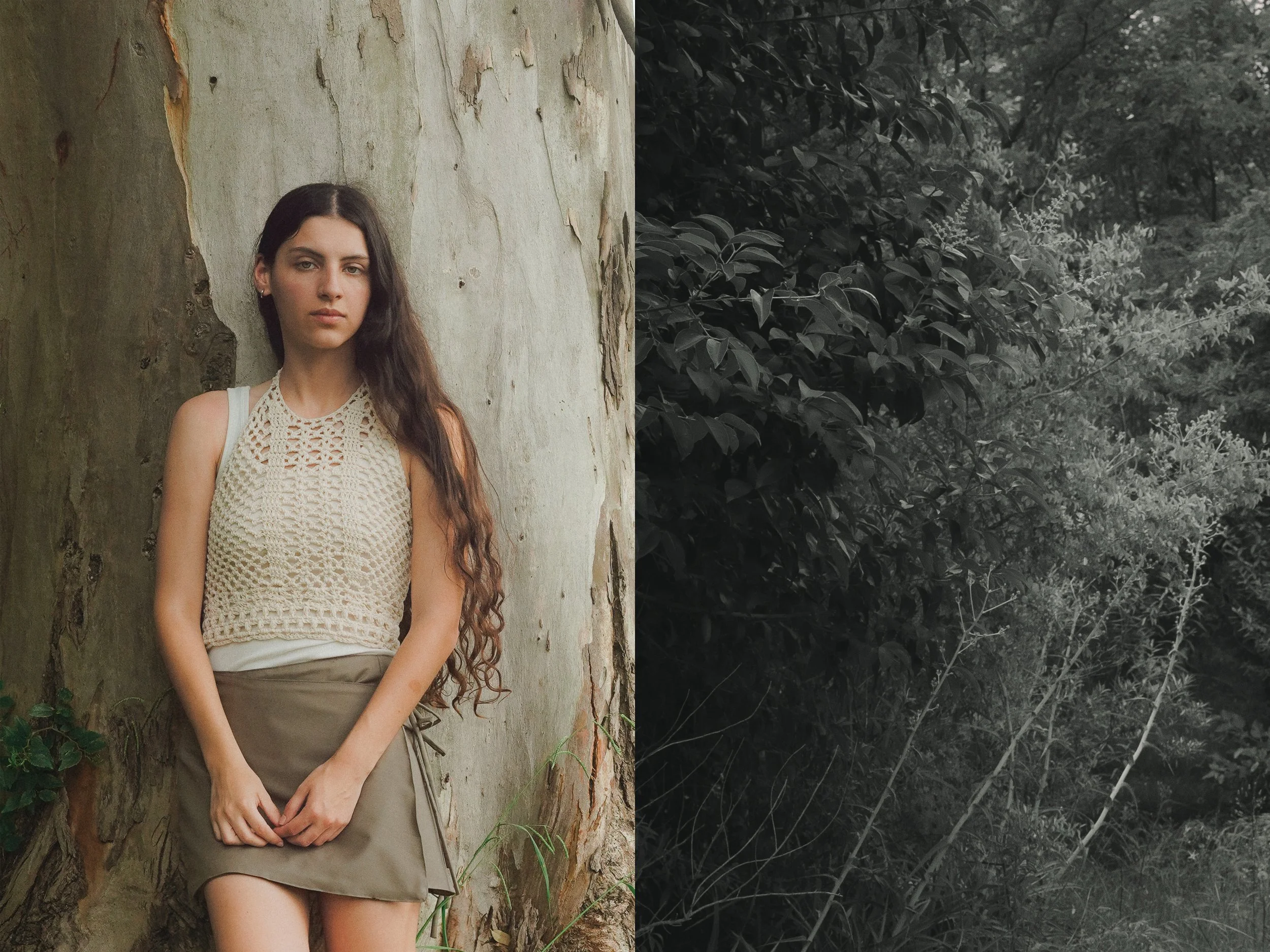 SS26 HAND KNITTED CROCHET TOP