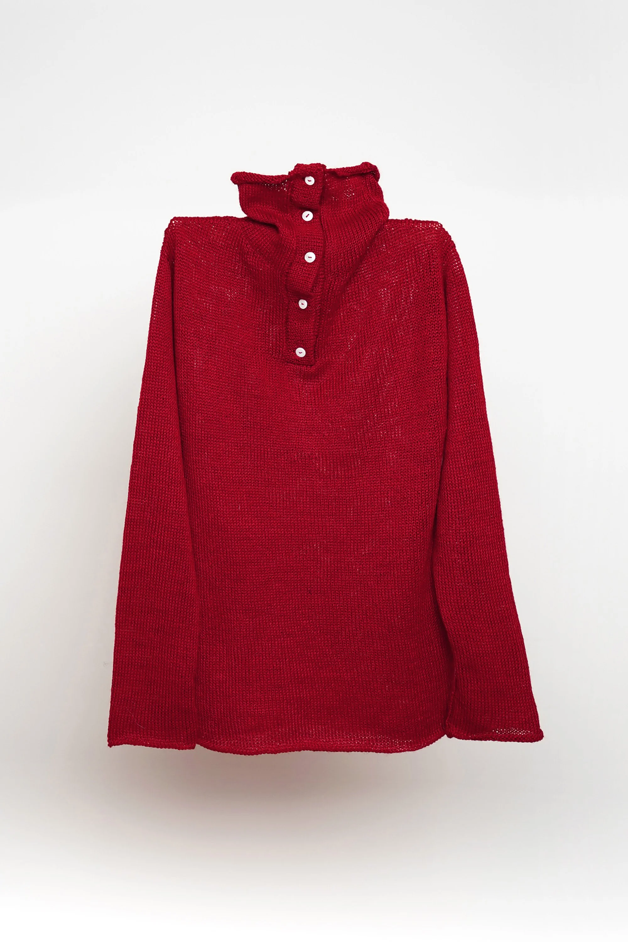BUTTONS HIGHNECK SWEATER