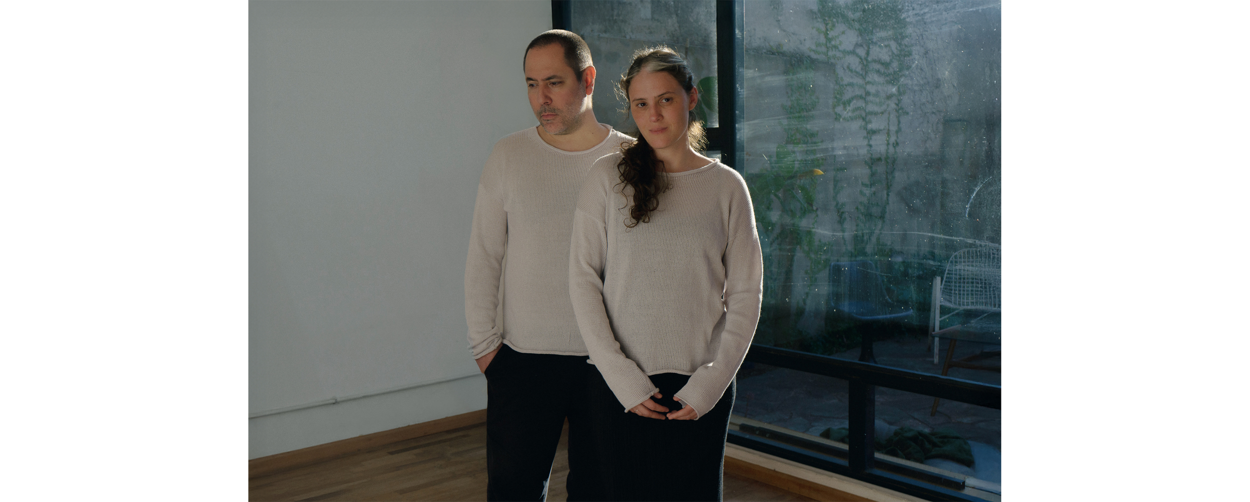 sustainable knitwear, unisex knit long-sleeve t-shirt SS27, 100% cotton yarn