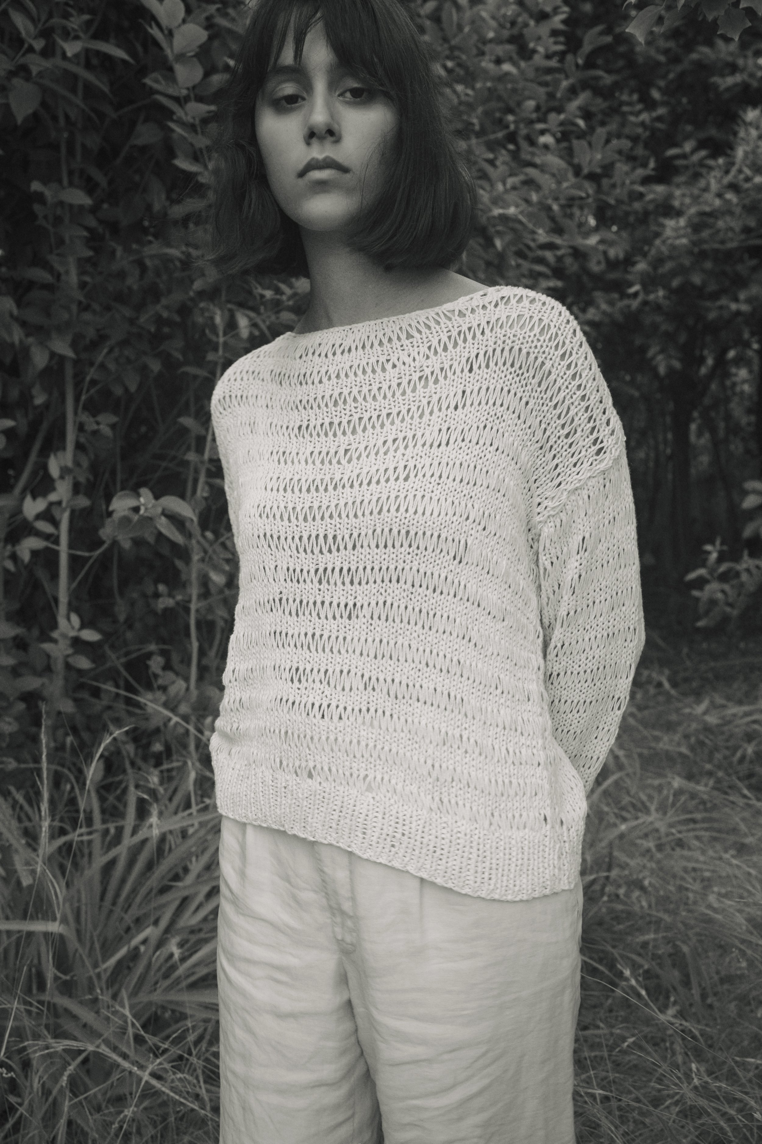 SS26 HAND-KNITTED SWEATER