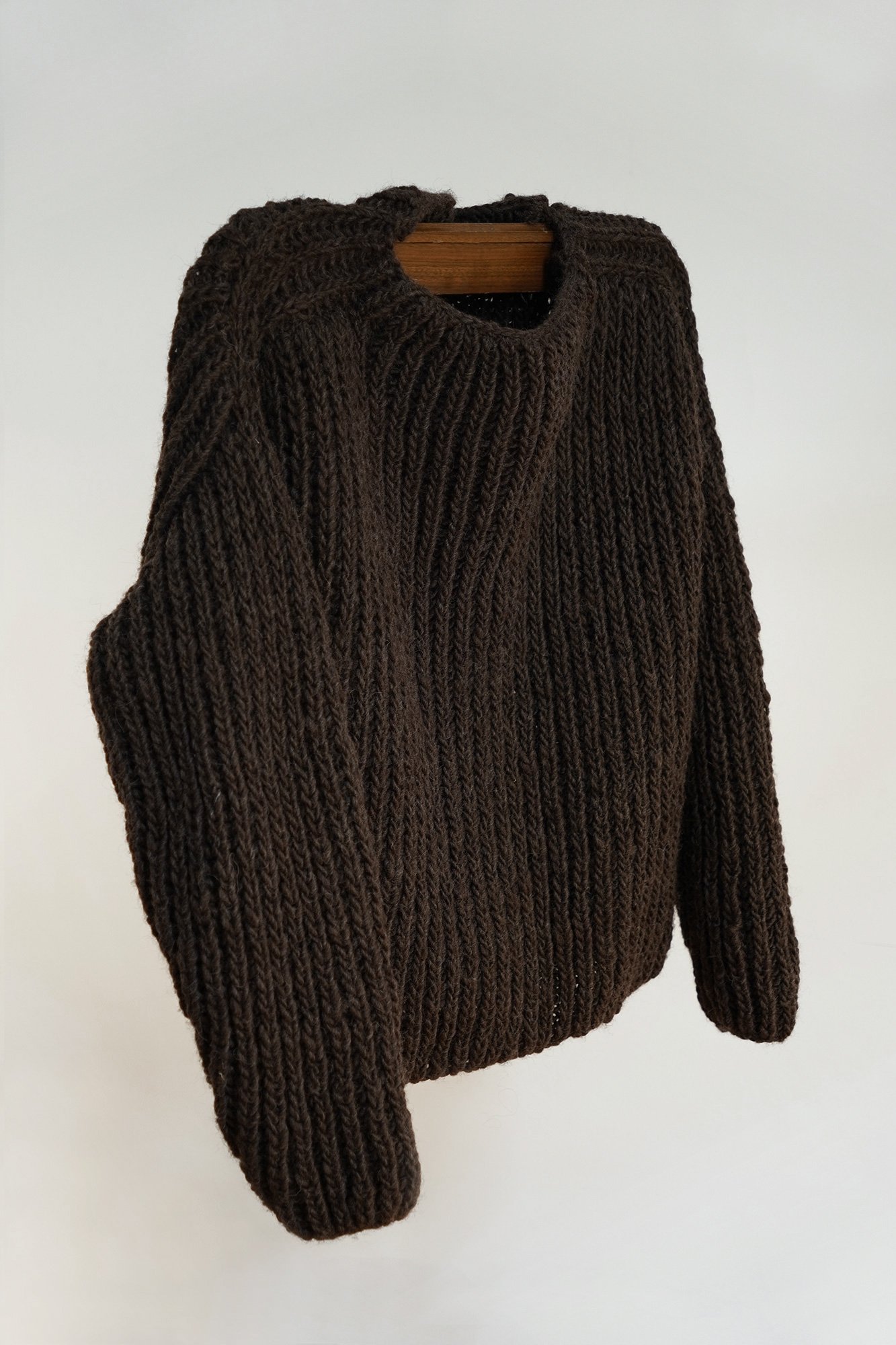 RIB UNISEX SWEATER