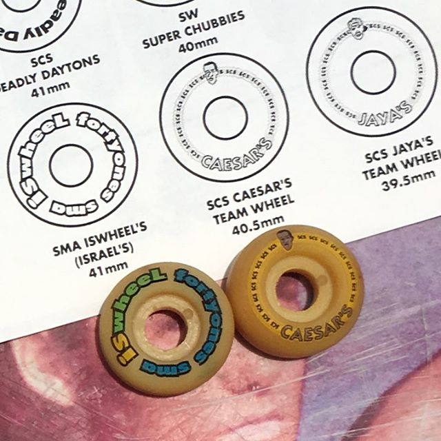 Here's a couple of old &quot;speed wheels&quot; from the days of the great urethane shortage. Stoked to be in such good company. 93-♻️