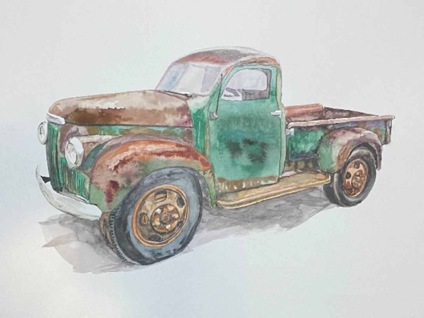 1946 Studebaker m15 #drawingduringthemonthofoctober