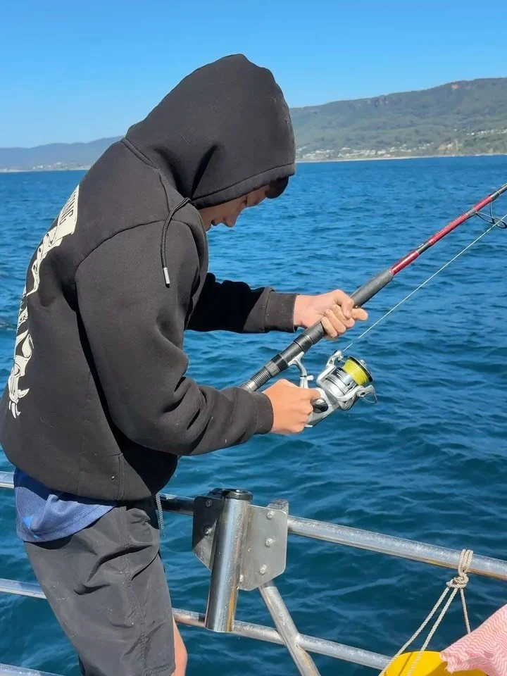 Looking for something different these school holidays? 🎣 We&rsquo;re proud to introduce our Junior Anglers sessions &mdash; a brand new experience created especially for kids who want to get out on the water and learn to fish.

💙 The biggest fishin