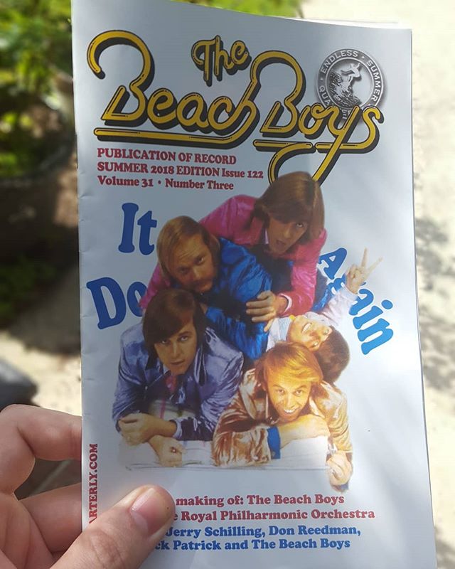 Check out who's in the new issue of The Beach Boys magazine. Thanks, @esq_editor! Be sure to follow them and sign up!