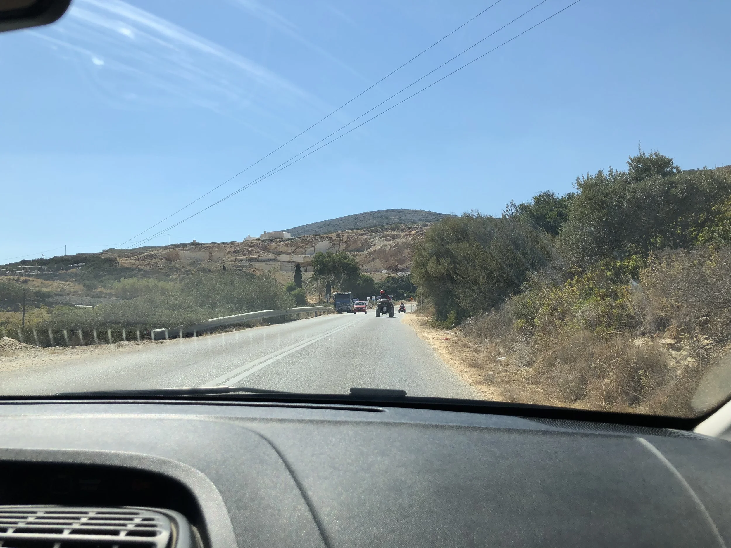 Lunch in Lefkes - Paros Island