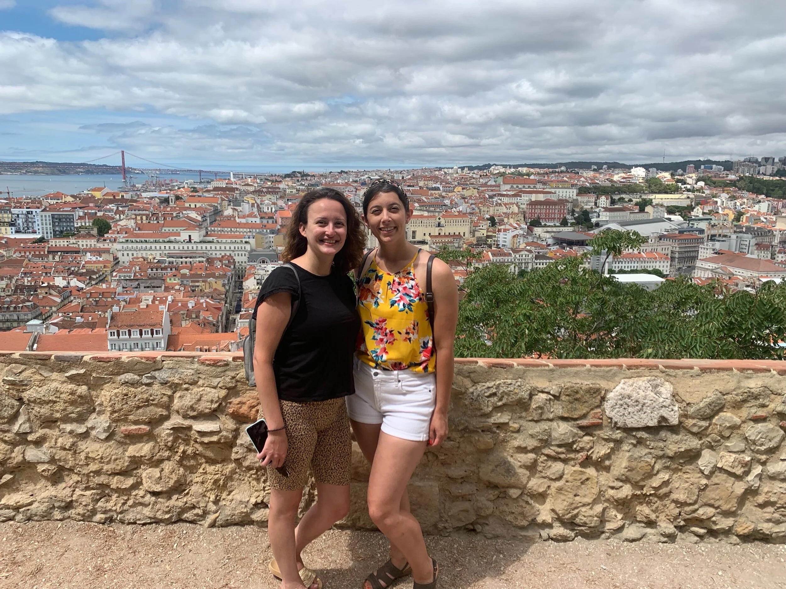 Breakfast in Lisbon and Castelo de Sao Jorge