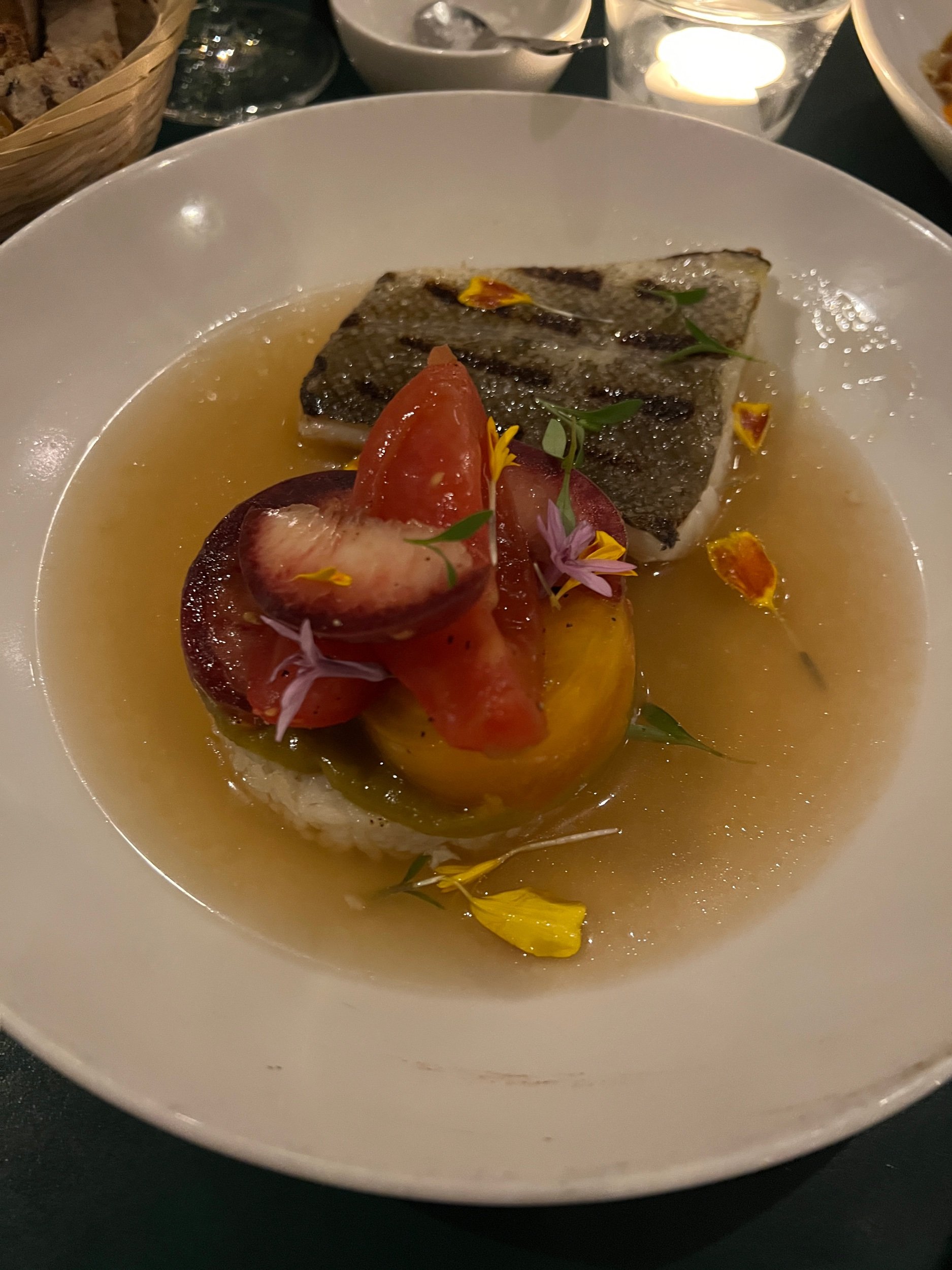 Dinner at 52 Rue de Fauborg St Denis (and Dessert at Le Richer)