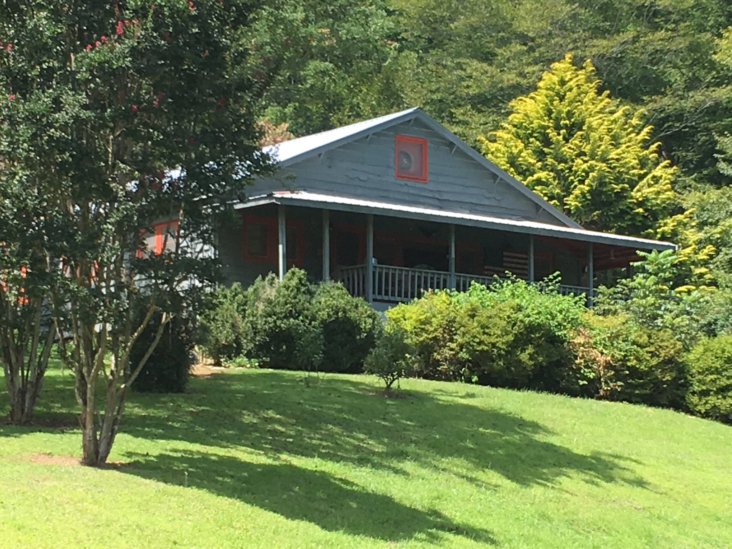 There are many cabins and studios at The Hambidge Center. The one I stayed was actually someone’s house — who had gone to live near family in another state. It was incredible!!!!