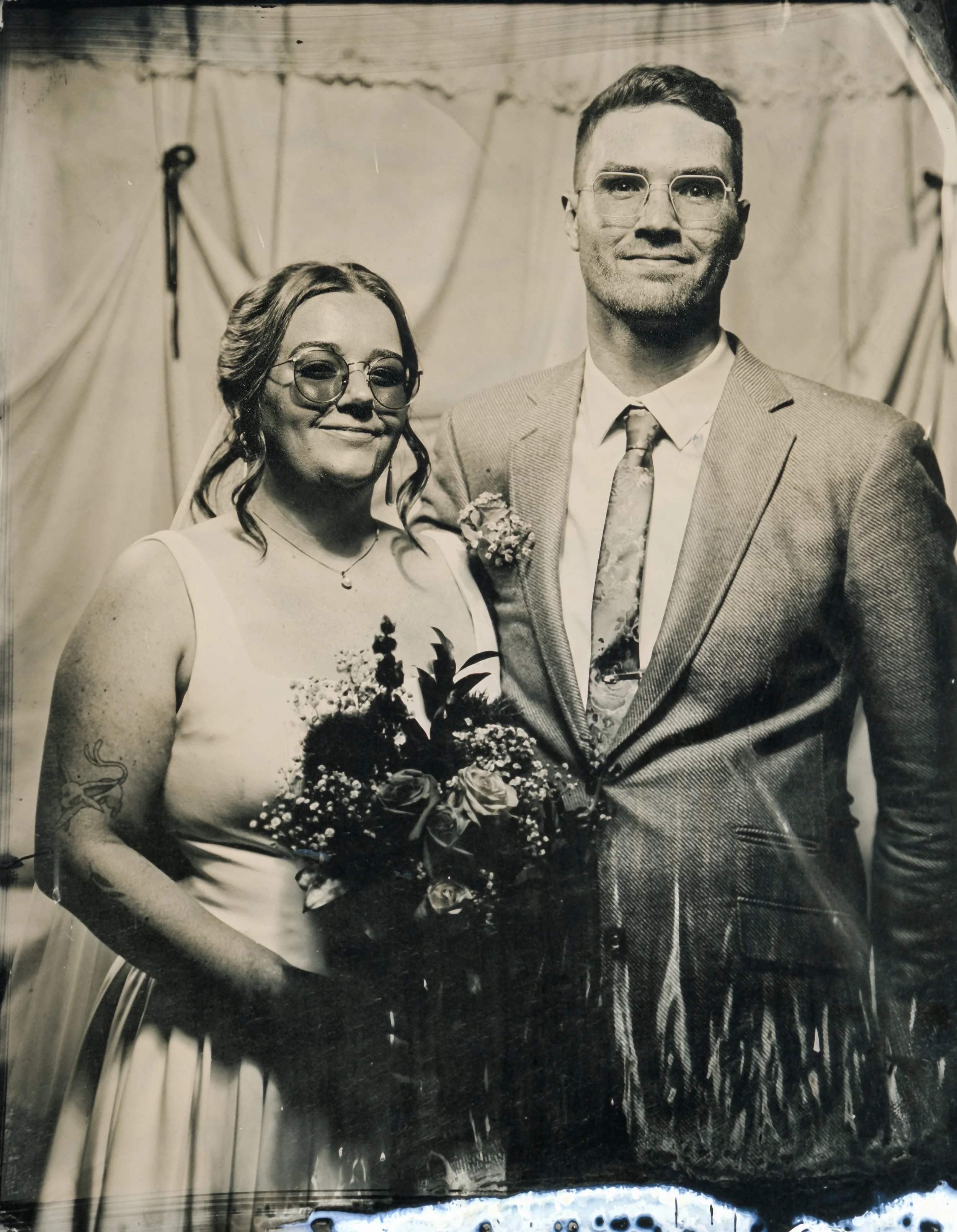  Wedding Tin Type Portrait 