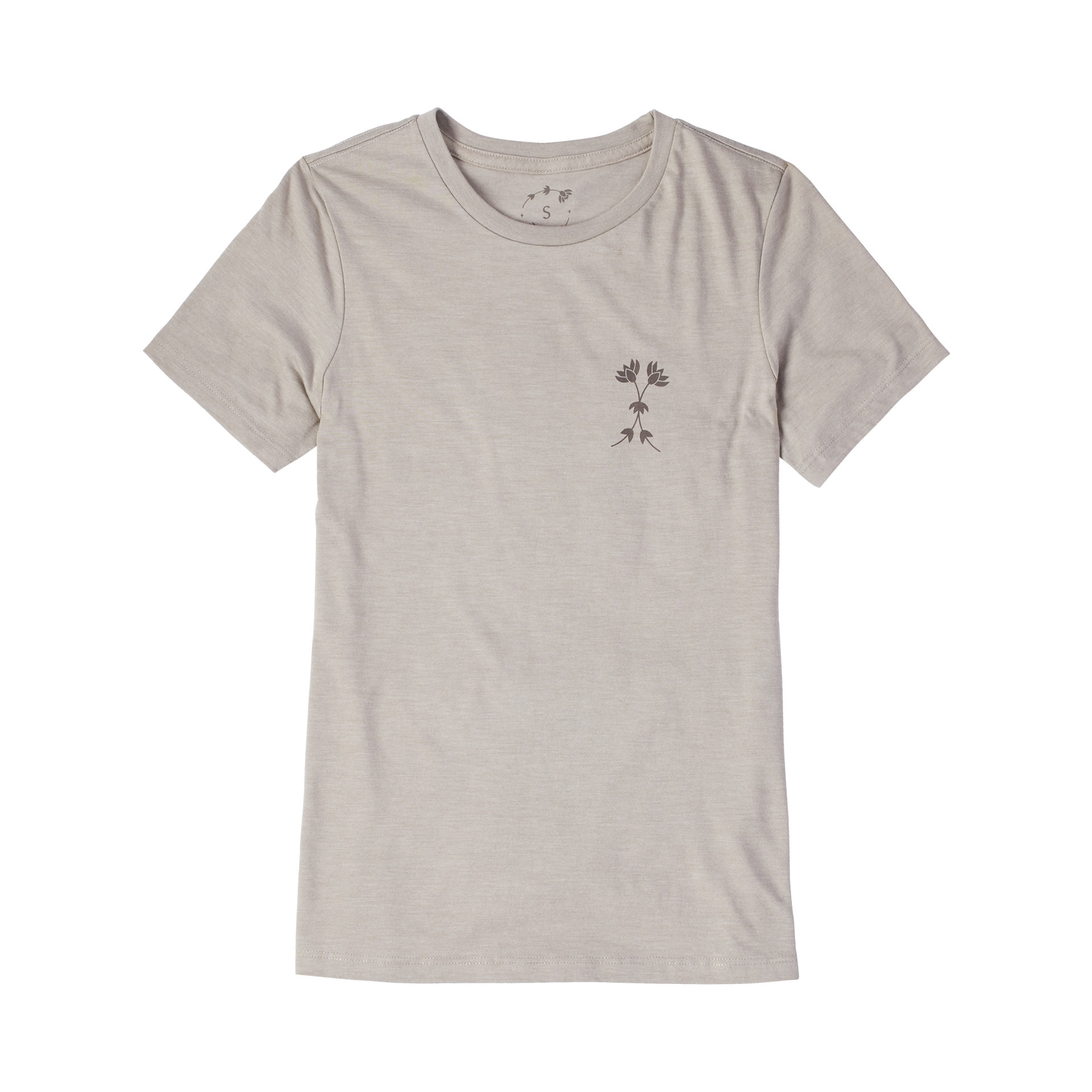 Mender Flower + Fire T-Shirt Front